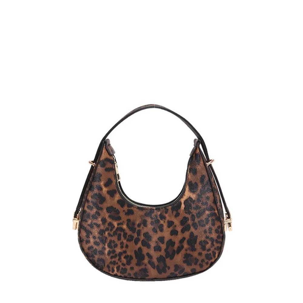 Cow Prints Underarm Shoulder Bags For Women French Style Small Crossbody Phe Bag Luxury Designer Versatile HandbagsXJ250121