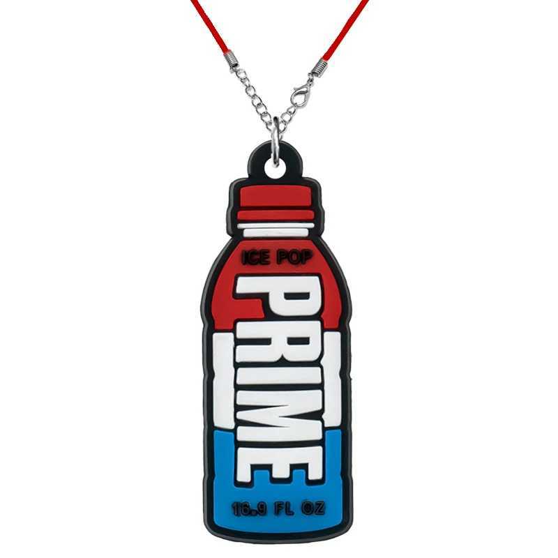 10pcs Pink Drinks Necklace Camouflage Yellow Colored Kettle Necklace Chain Green Purple White Blue Chain Pendant Gifts for WomenXJ250114
