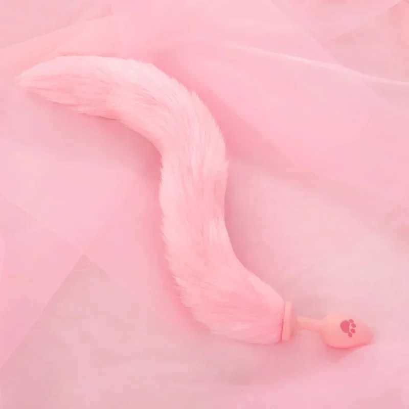 Sexy Kitty Anal Plug Tail Silicone Anal Toys For Women Men Butt Plug Cat Rabbit Anal Sex Toy Cosplay Erotic Adult Toys Sex ShopXJ250121