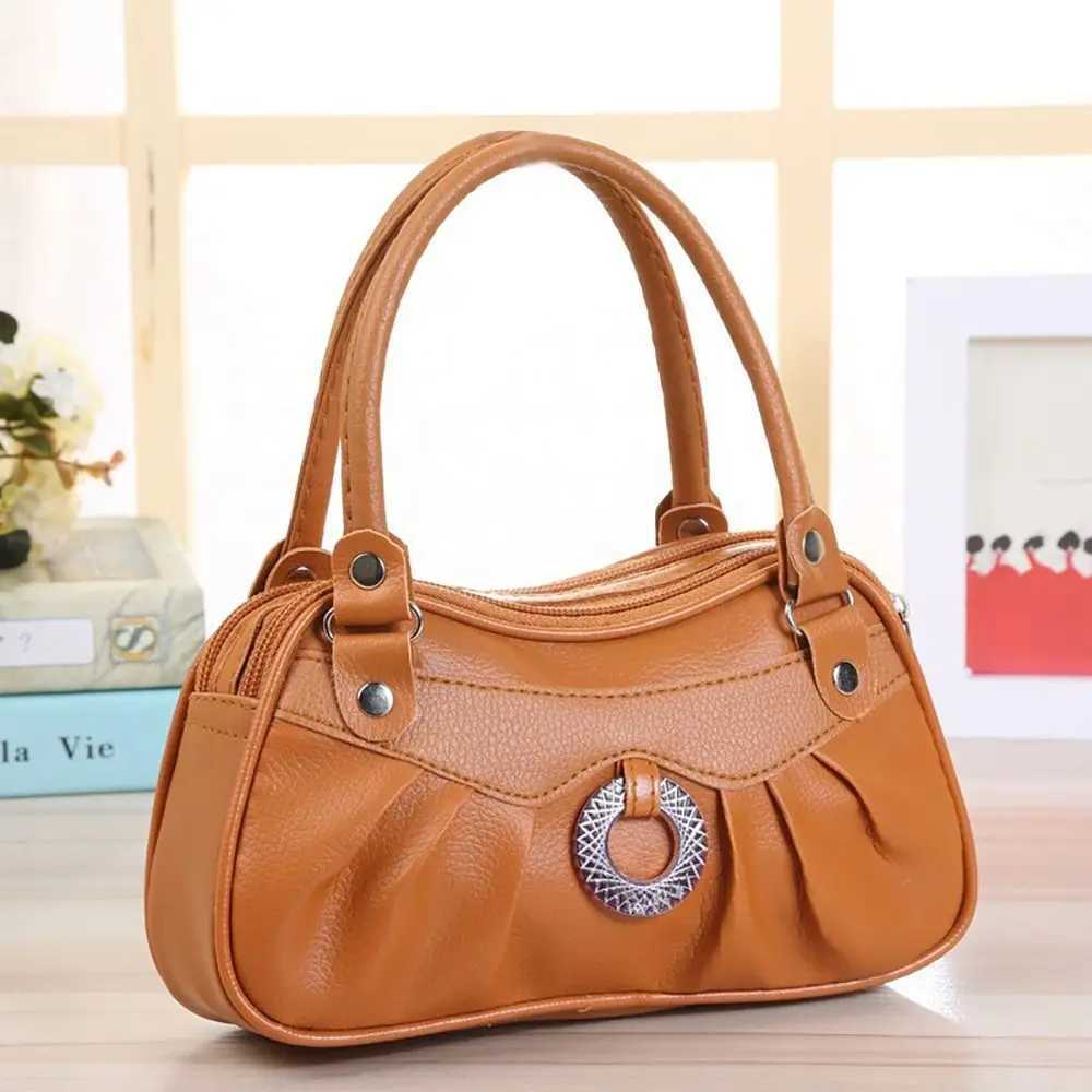 PU Leather Handbags for Women Hand Bag Messenger Bags Large Capacity Underarm Bag Shopping Tote HandbagXJ250121