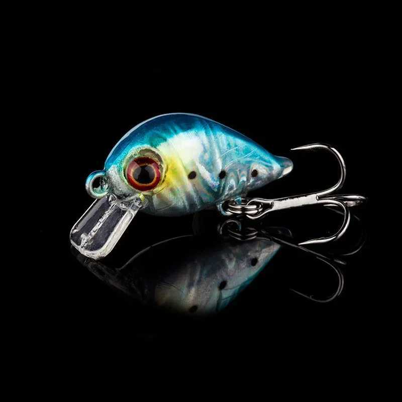 1 Pc 3cm 1.8g Crazy Crank Bait Floating Artificial Wobblers Sinking Pesca Crankbait Trout Bass Japan Carp Fishing TackleXJ250122