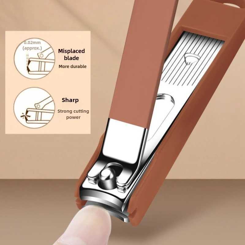 Anti-Splash Nail Clipper Set Hand In Hand With Manicure Clippers Manicure Nail Clippers Protection Tool Manicure 8 SetsXJ250121