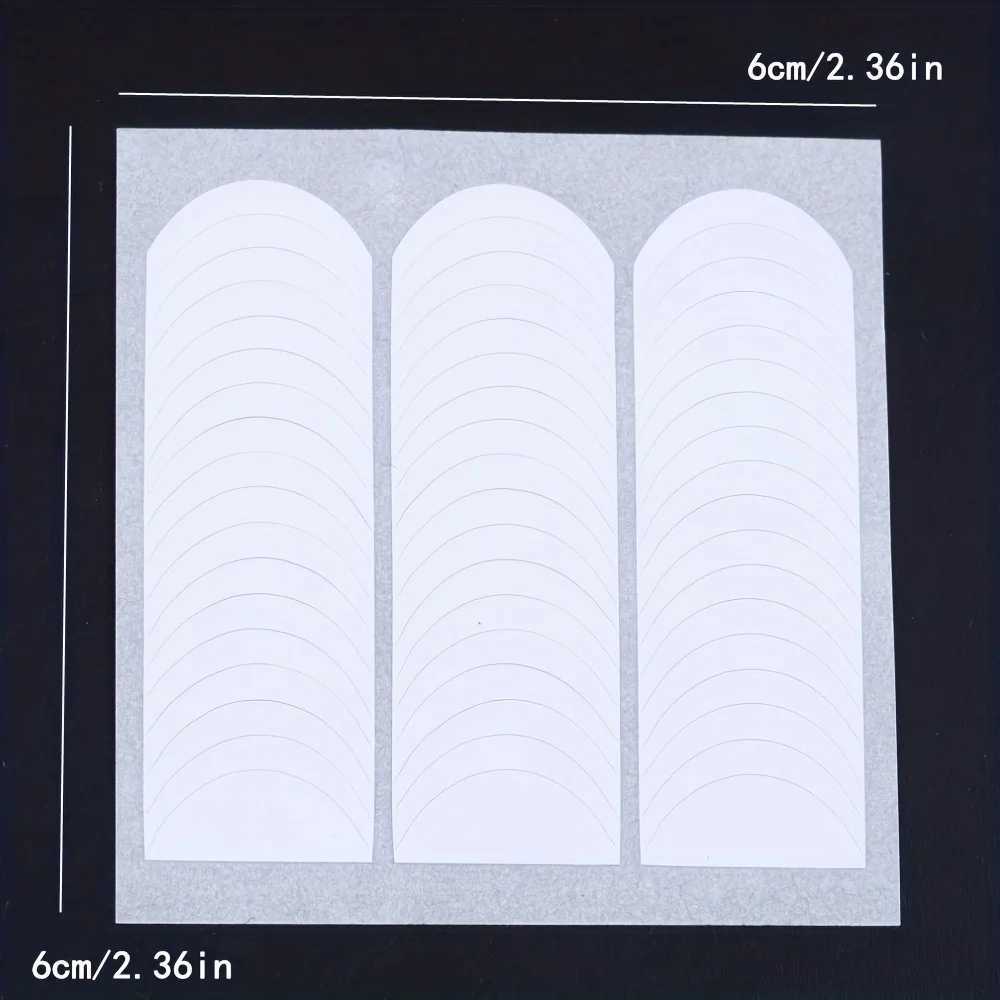 288 stickers 6 French Smile Nail Stickers (48 stickers per sheet) nail art suppliesXJ250120