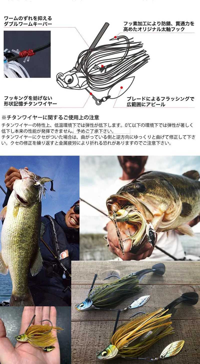 13.5G Spinner Bait Bass Jig Chatter Bait Fishing Lure Chatterbait Fishing Kit Wobblers for Bass Fishing Tackle Fishing SpoonXJ250122