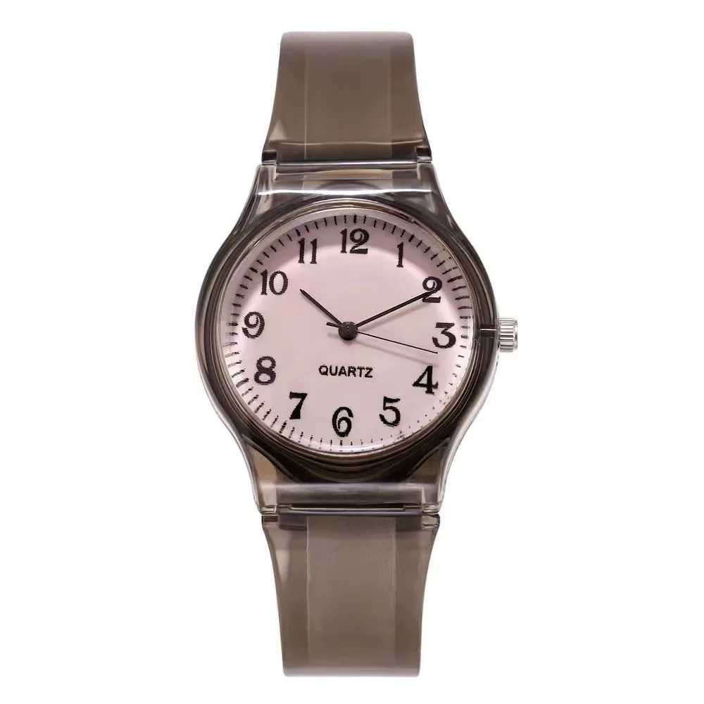 WOKAI High Quality Fashion Casual Strap Silicone Quartz Watch Female Student FL Diamond Fashion Retro Clock X250203