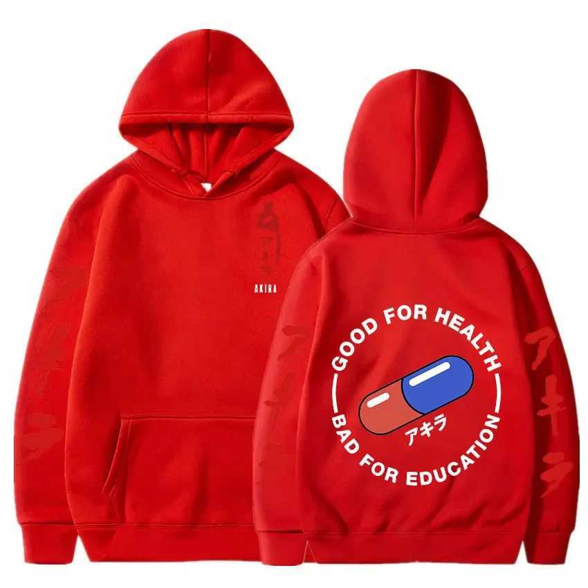 Hoodies Japanese Anime Akira Print Sweatshirts Men Women Unisex Fashion Sweatshirt Oversized Hoodie long Sleeves Pullover CoatXJ2500118
