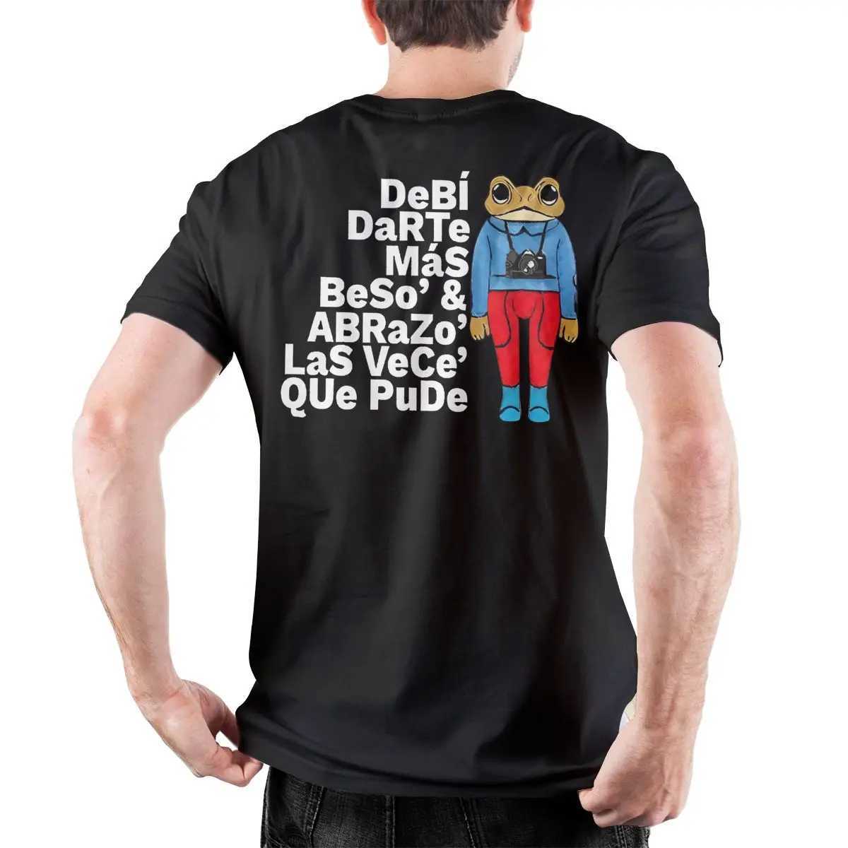 DTMF With Bear Cartoon Shoot More Photos Bad Bunnies T Shirt Summer 2025 Y2K Retro T-Shirts Cotton Tee Shirt For Men Top Tees X250203