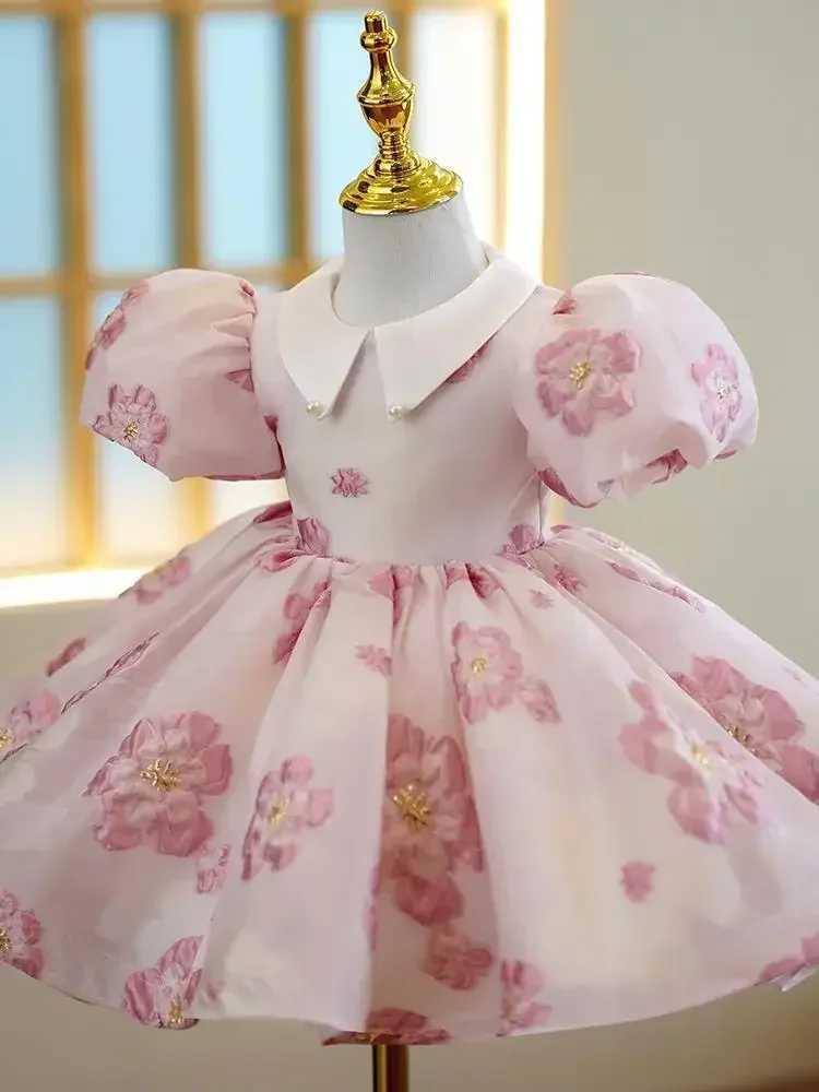 Baby Baptist Dress Birthday Party Dress Childrens Princess Flower Girl Wedding Dress Easter Eid al Fitr Dress X250203