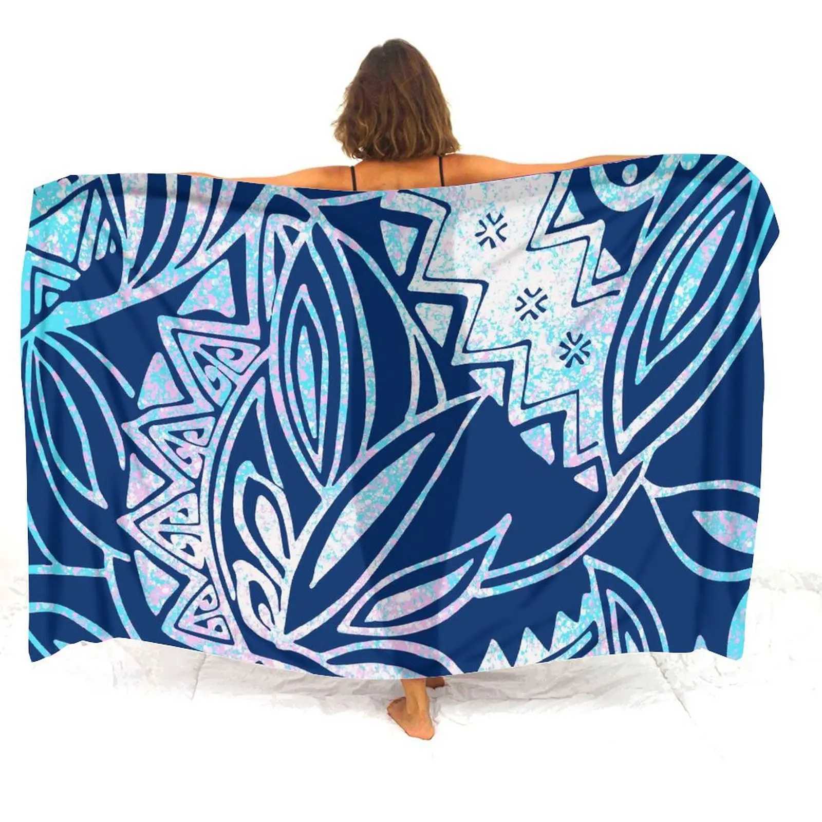 Customized summer womens sarong beach Polynesian bikini jacket soft sarong party anti slip Shl sarong W250120