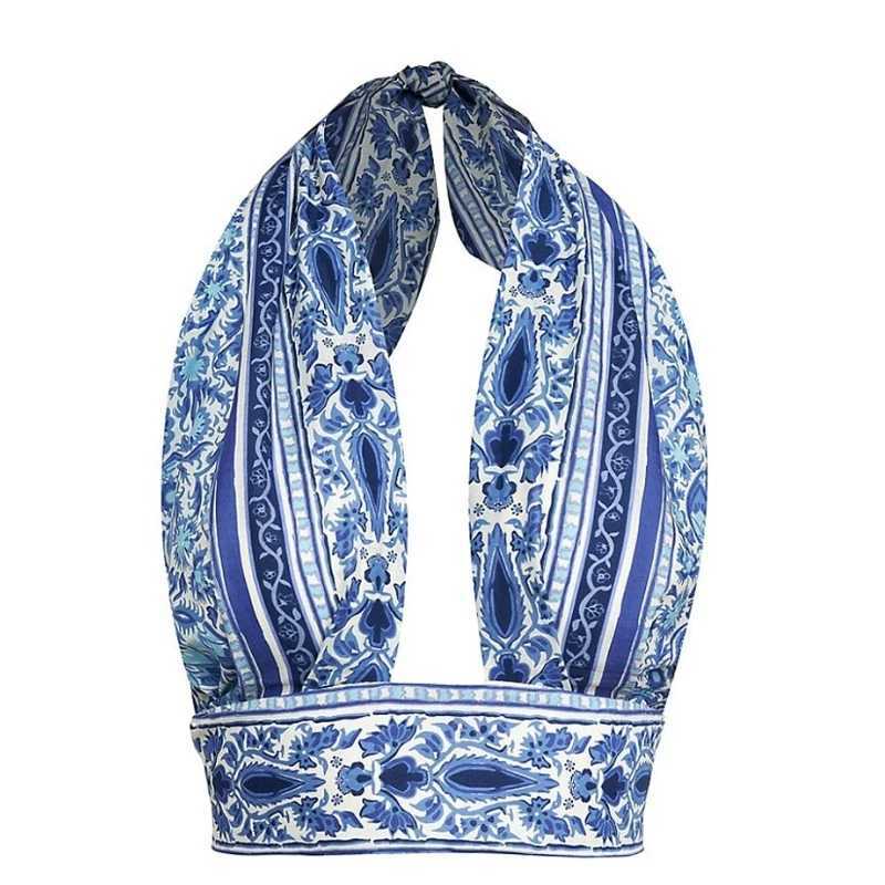 Blue and White Porcelain Tummy Control Underwire Swimsuit Push Up Women Swimwear Bathing Suit With Beach Skirt Cover Ups W250120