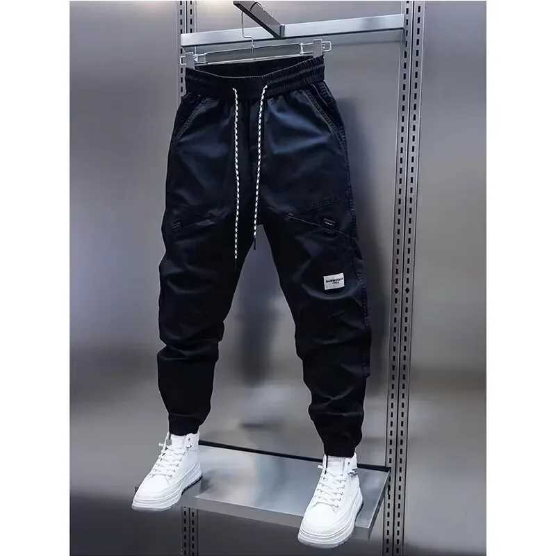 Trendy Versatile Mens Harem Trousers Loose-Fit Autumn Casual Pants New Style Cargo Pants Fashionable Footwear W250118