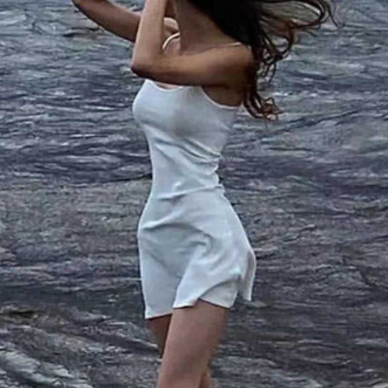Women Bodycon Short Dresses Summer y2k Clothes 2023 Cheap Casual Sling Evening Party Dress Women Clothing Sexy Club StreetwearXJ250115