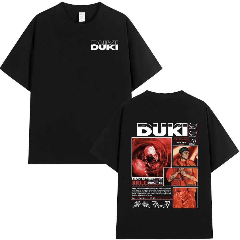Rapper Shop ADA Tour 2024 Merch T-shirt Mens Women Clothing Hip Hop Vintage Short Sleeve T Shirt Cotton Cozy Oversized T-shirts X250203