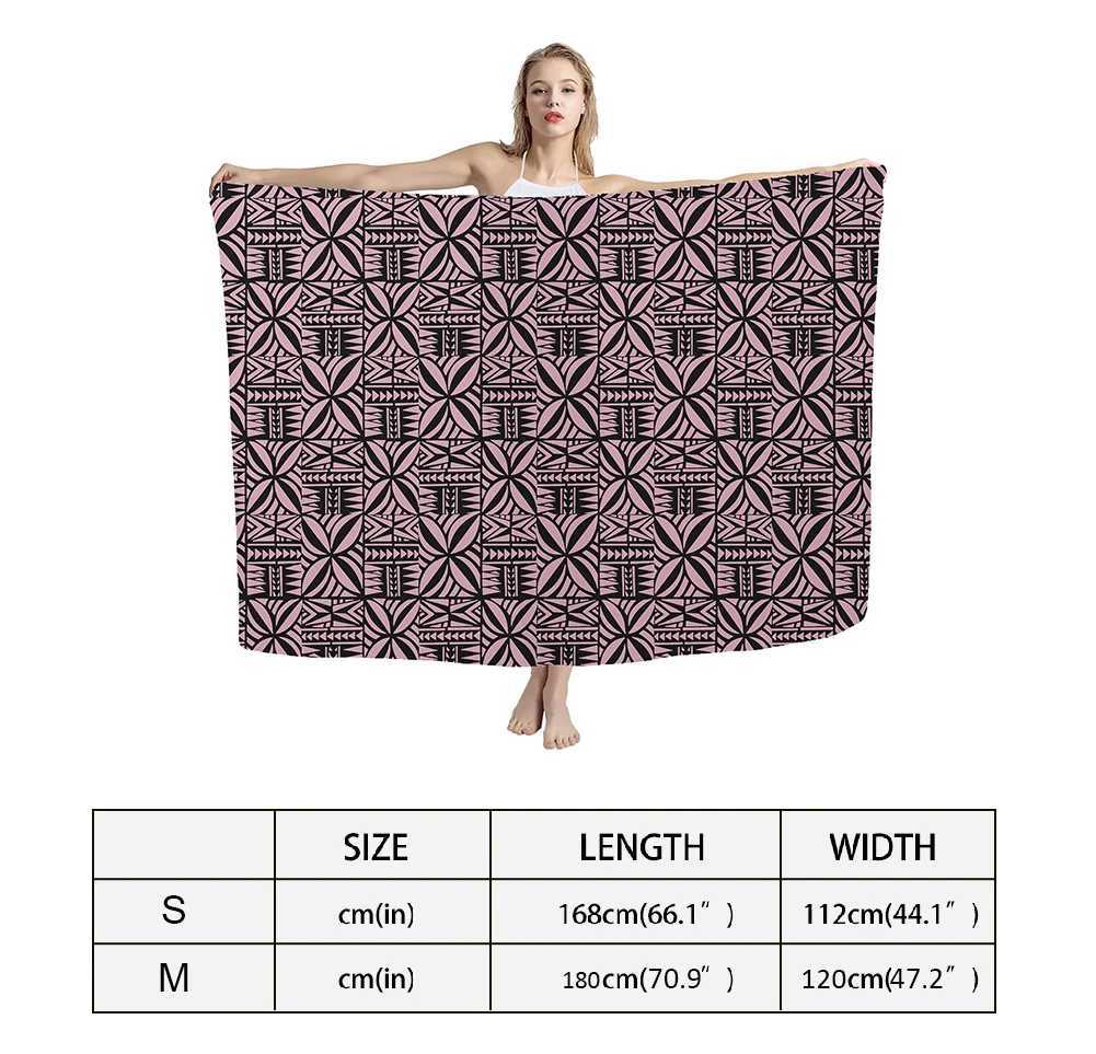 Custom design cover up swimwear che printed sexy mature women ladies beach sarong pareo haii pareos beach W250120