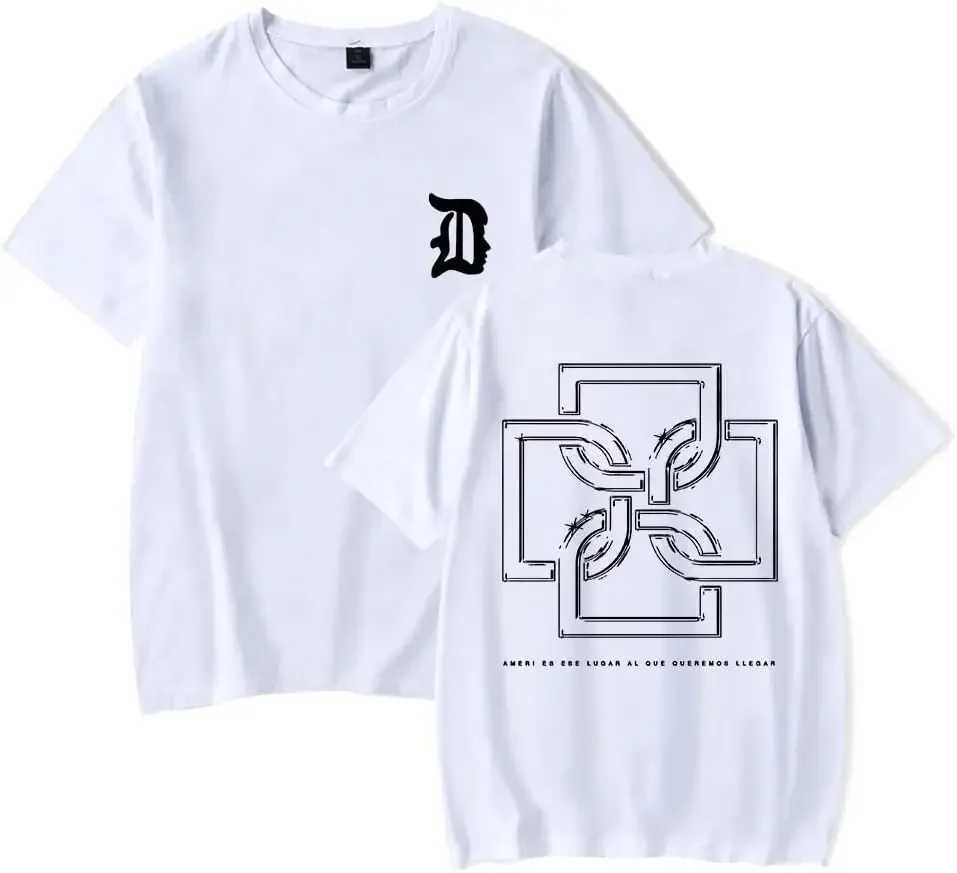 Duki Merch T-shirt Short Sleeve Casual Printed Mens Srteewear T-shirt X250203