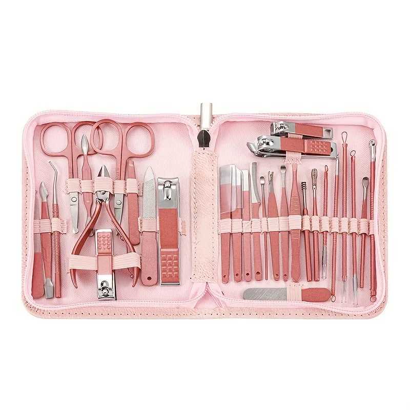 Premium Stainless Steel Nail Grooming Kit - Professional Grade Cuticle Nippers Dead Skin ClippersXJ250116
