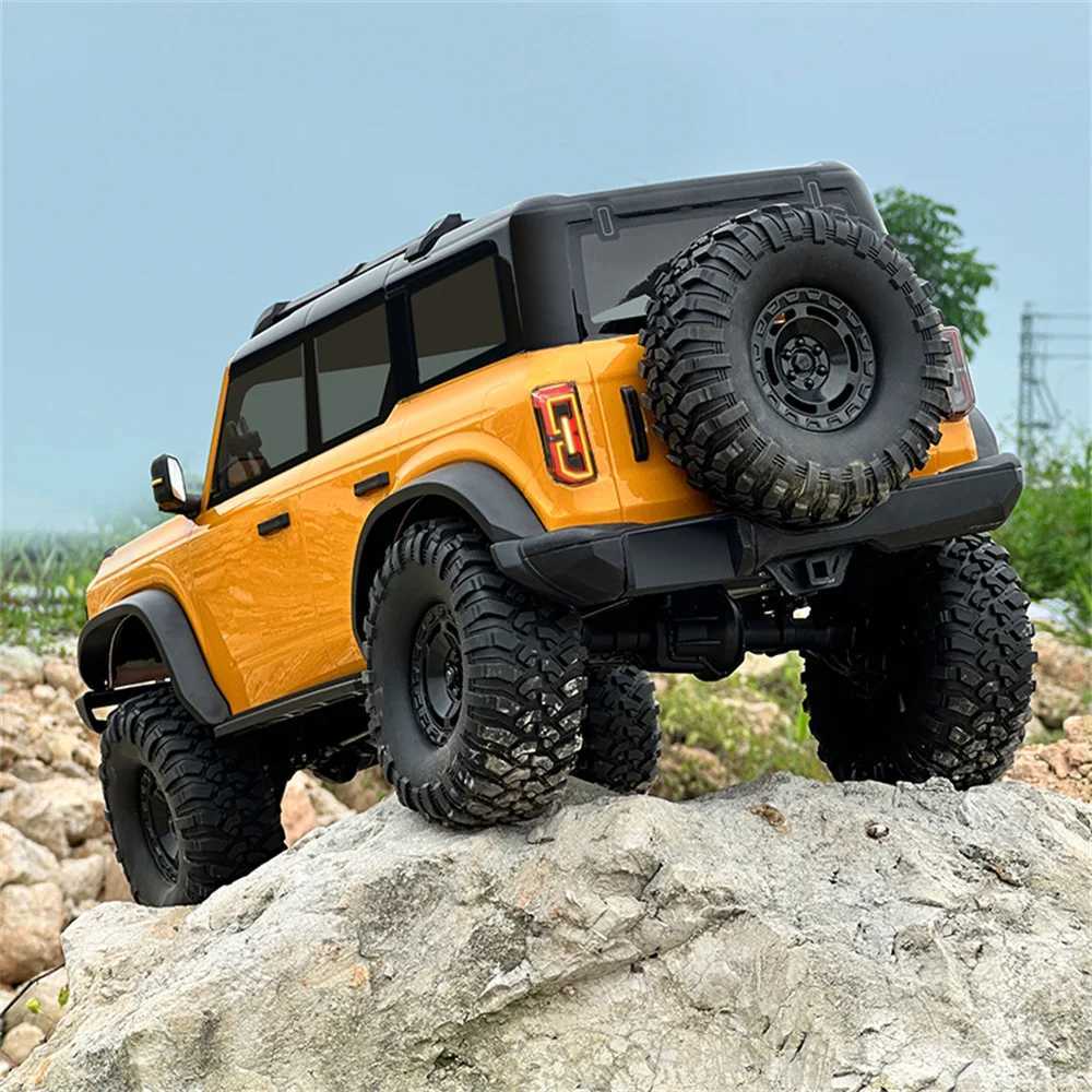 HB Toys RTR R1001/2/3 1/10 2.4G 4WD RC Car Full Proportional Rock Crawler LED Light 2 Speed Off-Road Truck Vehicles Models X250203