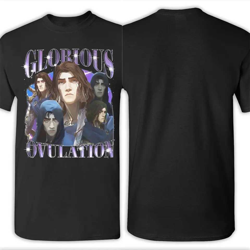 Viktor Arcane Printed T Shirt Men Women Cotton Tee Shirt Clothes X250203