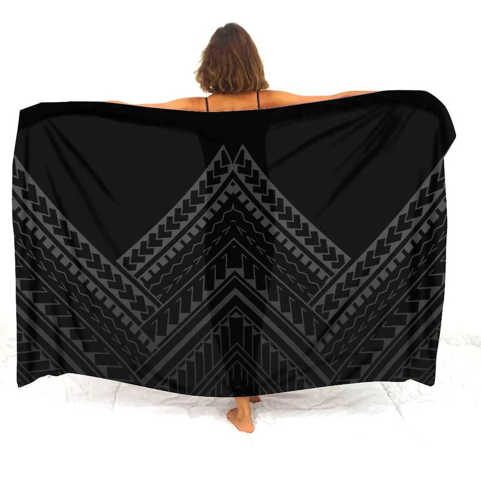 Island custom Sarong elegant one-piece womens beach party banquet jacket customized pattern Polynesian style W250120