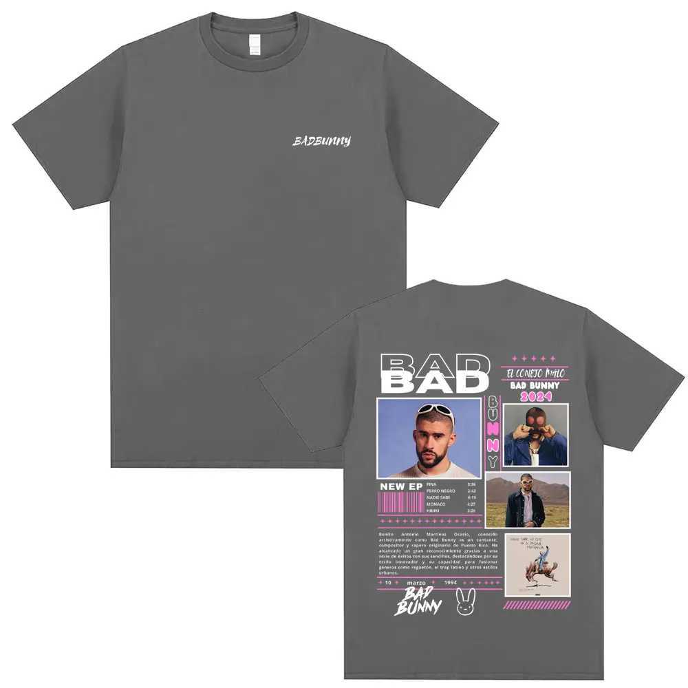 Rapper Music Album Print T Shirts Nobody Knows Whos Going To Market T-shirt Men Women Fashion Hip Hop Vintage Tshirt X250203