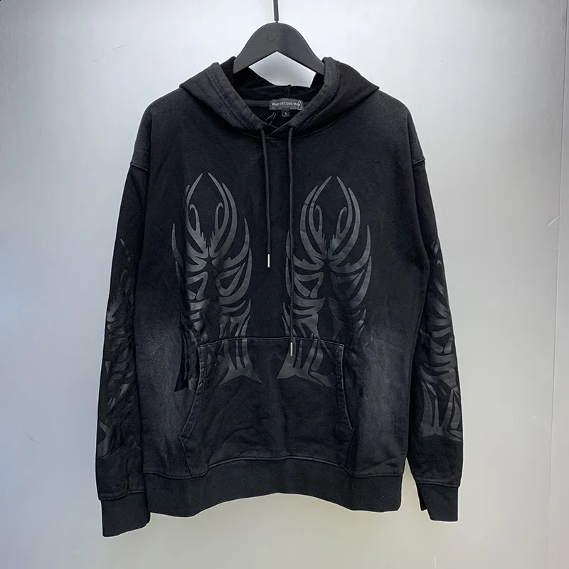 Autumn and Winter Blue Apricot Who Decides War Hoodie Hooded Womens High Quality Cotton Oversized Couple Jumper Sweatshirt 250122