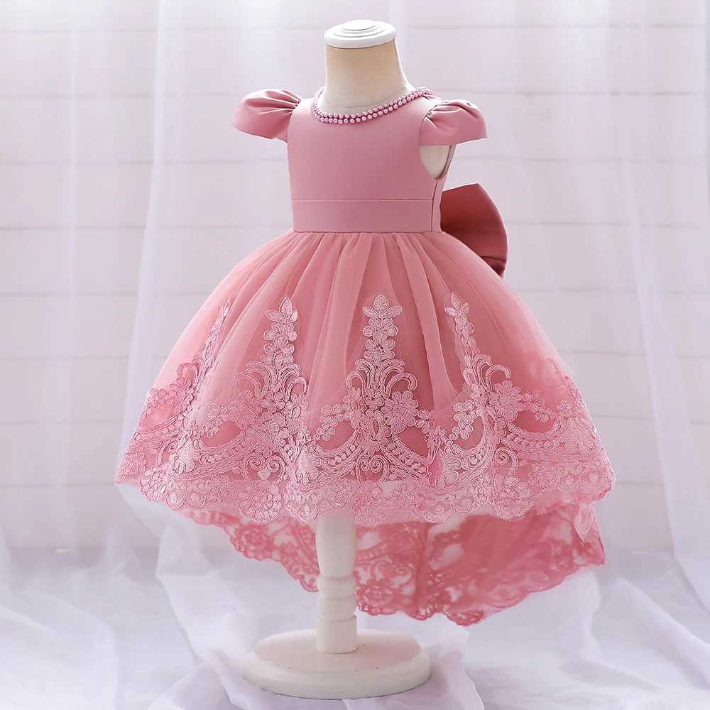 Toddler Girl Evening Party Princess Dress Baby Big Bow Tutu Gown Kids Birthday Wedding Ceremony Costume Gala Clothes Dresses X250203