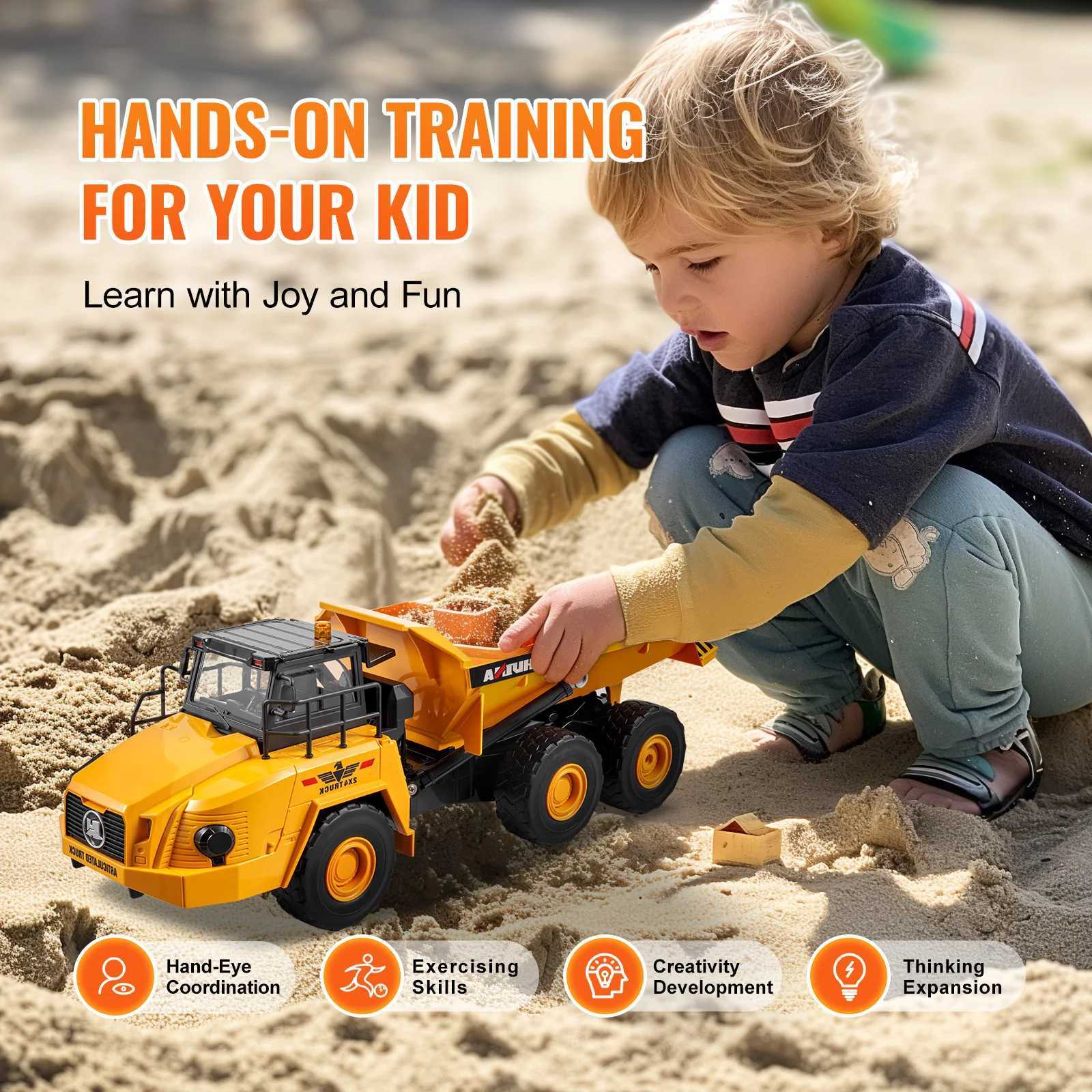 Sturdy Kids Electric Remotely Controlled Building Machine Ideal For Special Occasions
