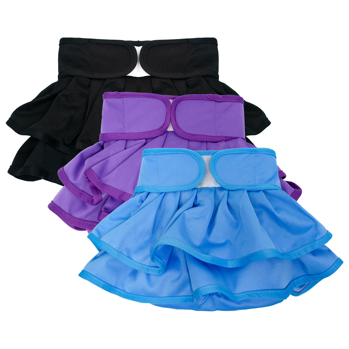 3PC Washable Belly Band for Male Dogs High Absorbing Male Dog Diapers & Extender Reusable Male Puppy Wraps for Medium