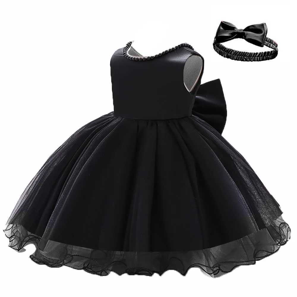 1st Year Birthday Dress Summer Newborn Baby Girls Dress For Baby Lace Dot Princess Dress Infant Wedding Party Dress 6 9 12 Month X250203