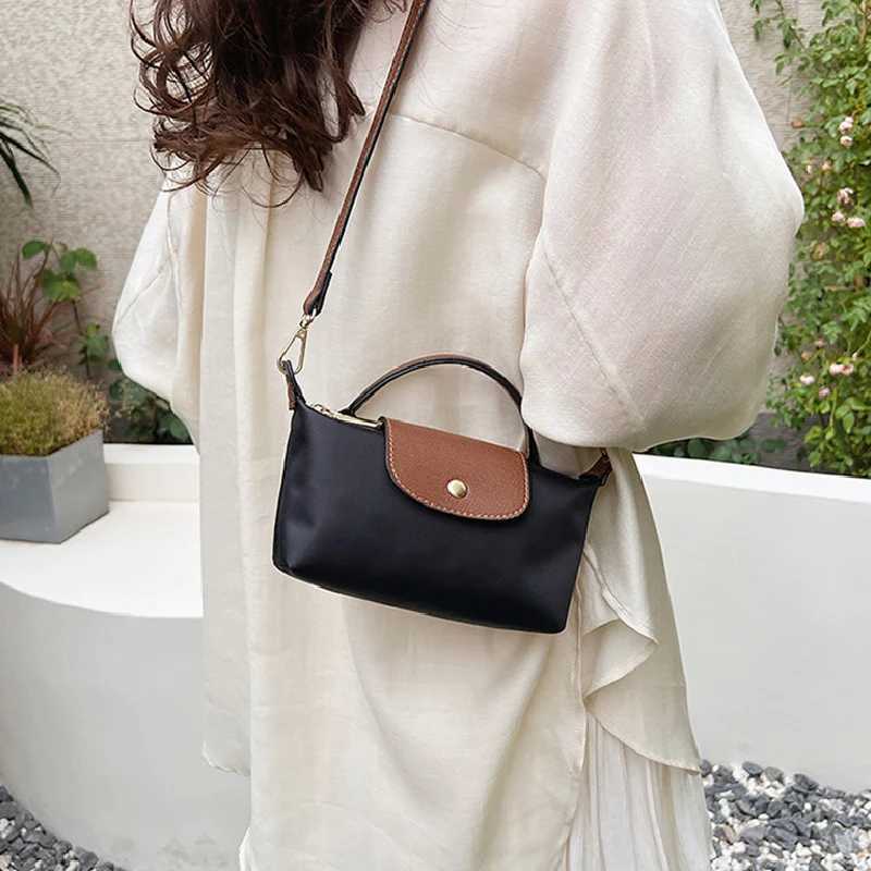 Fi Small Shopping Shoulder Bag for Women Ladies Nyl Handbags Removable Shoulder Strap Crossbody Bag Female Student PocketXJ250121