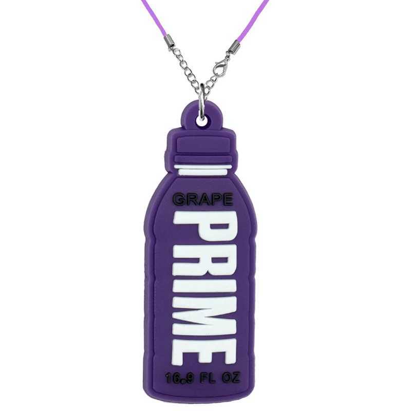 10pcs Pink Drinks Necklace Camouflage Yellow Colored Kettle Necklace Chain Green Purple White Blue Chain Pendant Gifts for WomenXJ250114