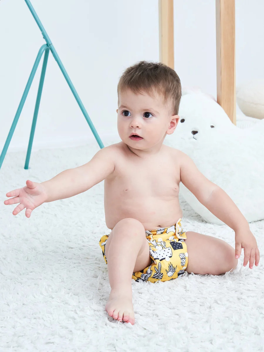 Littles Bloomz9pcsset STANDARD HookLoop Reusable Washable Real Cloth Nappy Diaper9 nappiesdiapers and 0 inserts in one set 250117