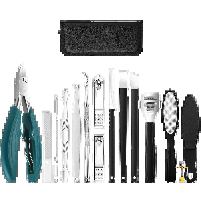 Toe Nail Clippers Correction Thick Nail Ingrown Toenails Nippers Dead Skin Nail Art Pedicure Care Plier Cutter Scissor ToolXJ250121