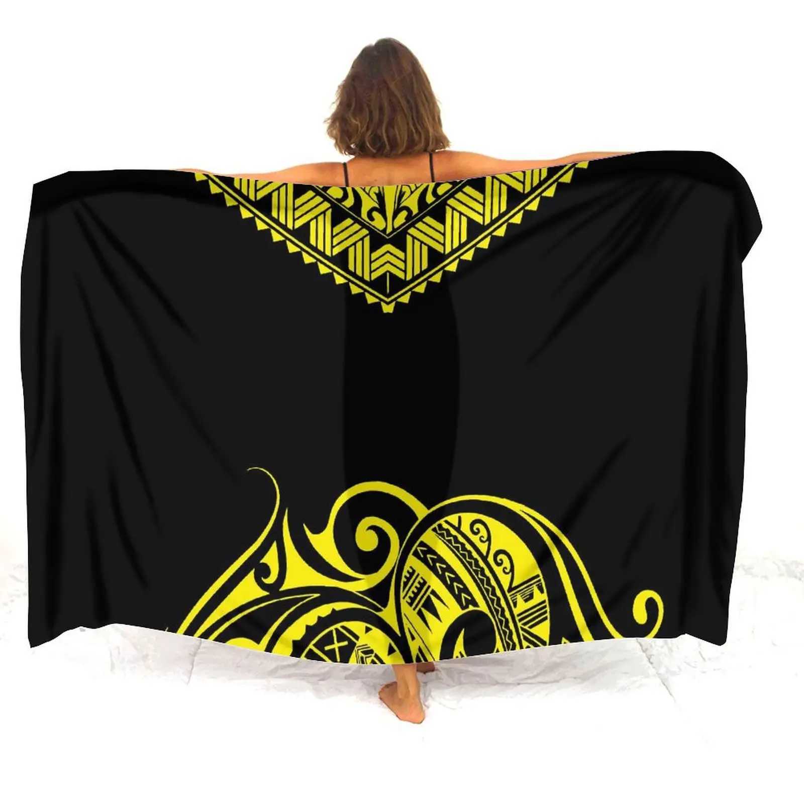 Island custom Sarong elegant one-piece womens beach party banquet jacket customized pattern Polynesian style W250120