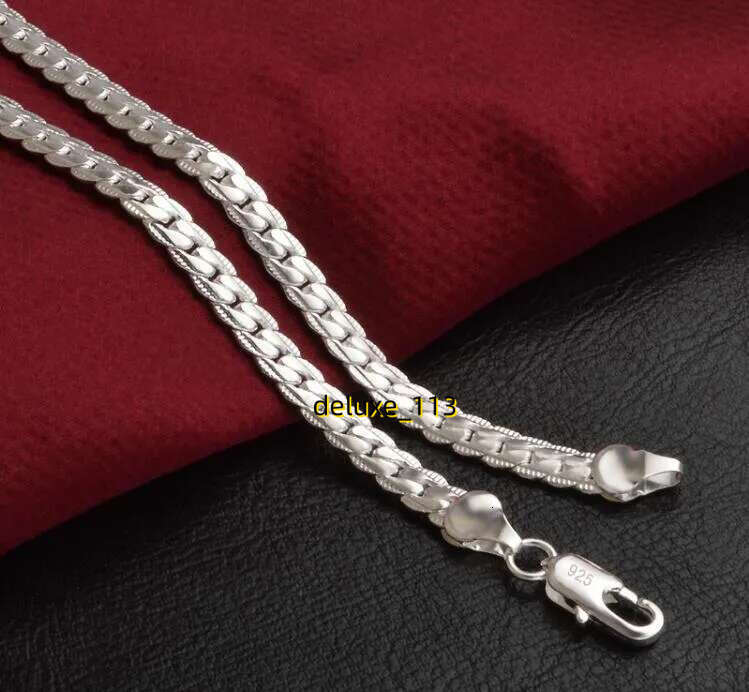 Fashion Mens Womens Jewelry 5mm Gold Plated Chain Necklace Bracelet Miami Hip Hop Chains Necklaces Gifts Accessories