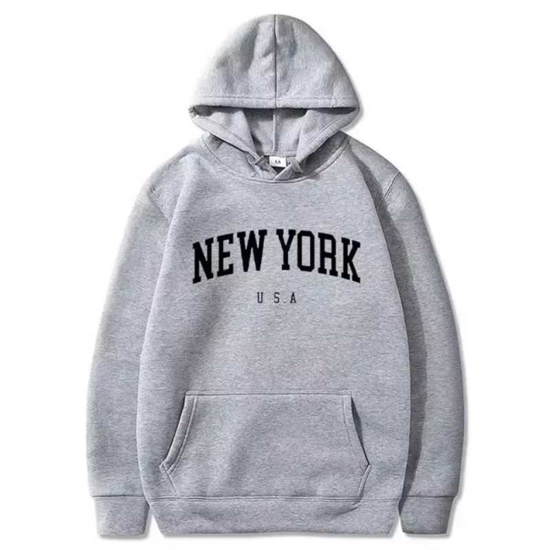 New men womens New York American City Hoodie fashion letter printed graphic sweatshirt loose casual Harajuku hoodie sportswearXJ2500118
