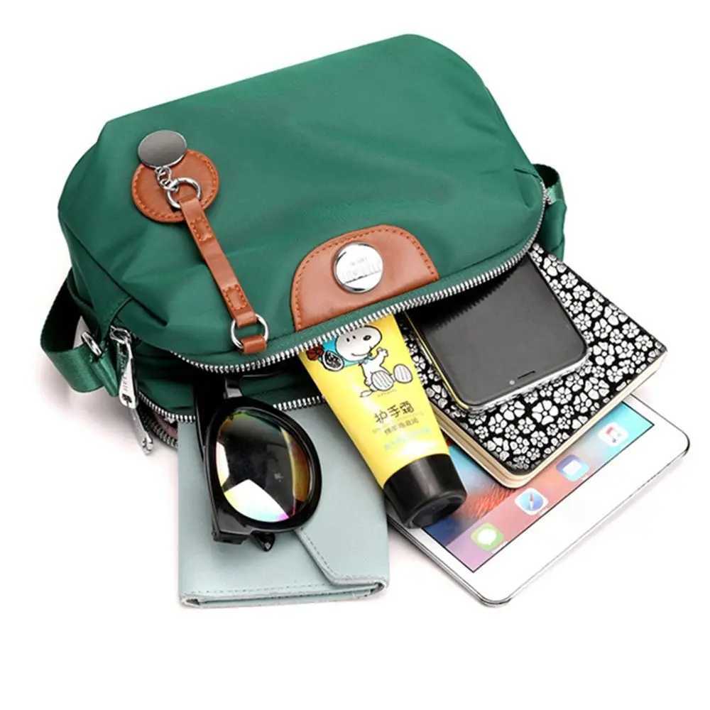 Women Waterproof Nyl Crossbody Bag Ladies Luxury Designer Large Capacity Handbags Purse Female Casual Shoulder Pillow BagsXJ250121