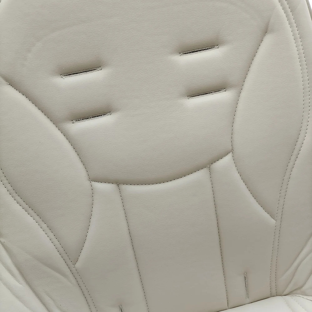 Baby High Chair Seat Cushion For Peg Perego Tatamia Series Dinner Chair PU Leather Sand Sponge Cover Bebe Stool Accessories 250114