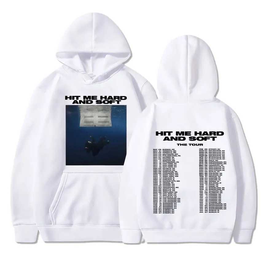 Hit Me 2024 Hip Hop Hard And Soft Tour Hoodies Autumn Winter Men Women Long Sleeve Sweatshirts Harajuku Comfortable PulloversXJ2500118