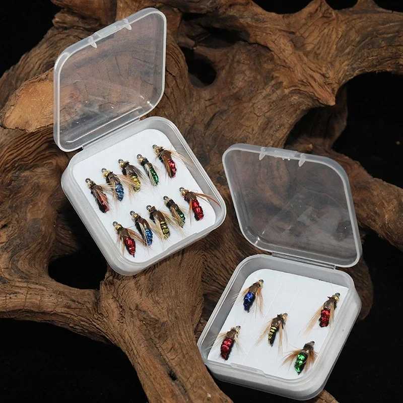 New Combination Fly Fishing Flies Different Style Insects Salmon Trout Single Dry Fly Fishing Lures Fishing TackleXJ250122