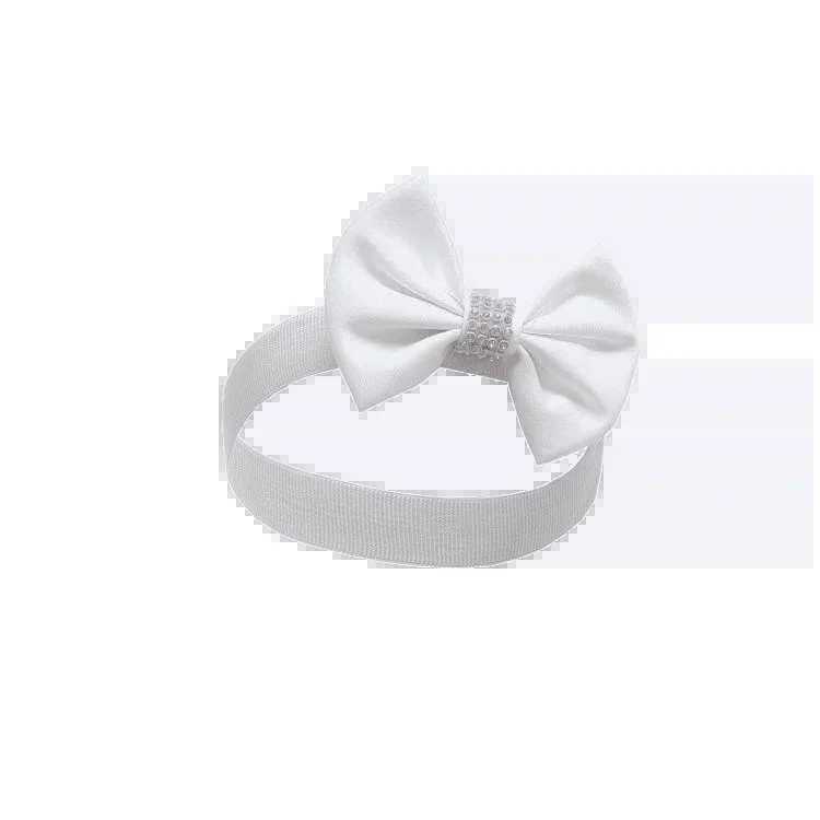 Baby Girls White Baptism Dress with Flower Embroidery - Perfect for Birthday Wedding Special Occasions X250203