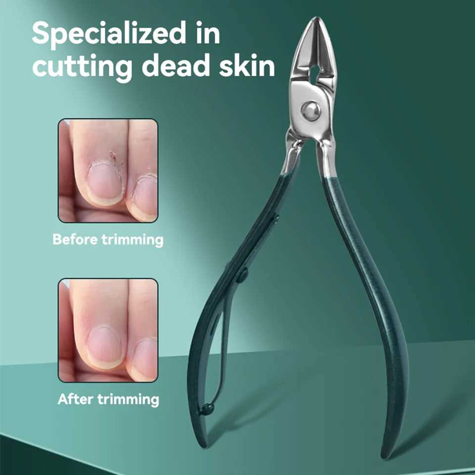 16 Deluxe Nail Care Set - Stainless Steel Clippers Cuticle Nipper Ear Spoon Files with Travel Case - Professional GroomingXJ250116