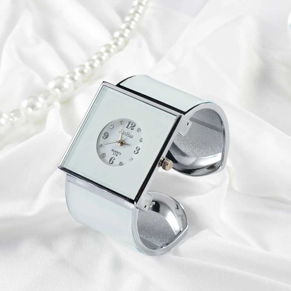 Wens Big Stainless Steel Bracelet Watches Wen Watches Luxury Crystal Ladies Watch Wen Clock watch woman female watch X250203