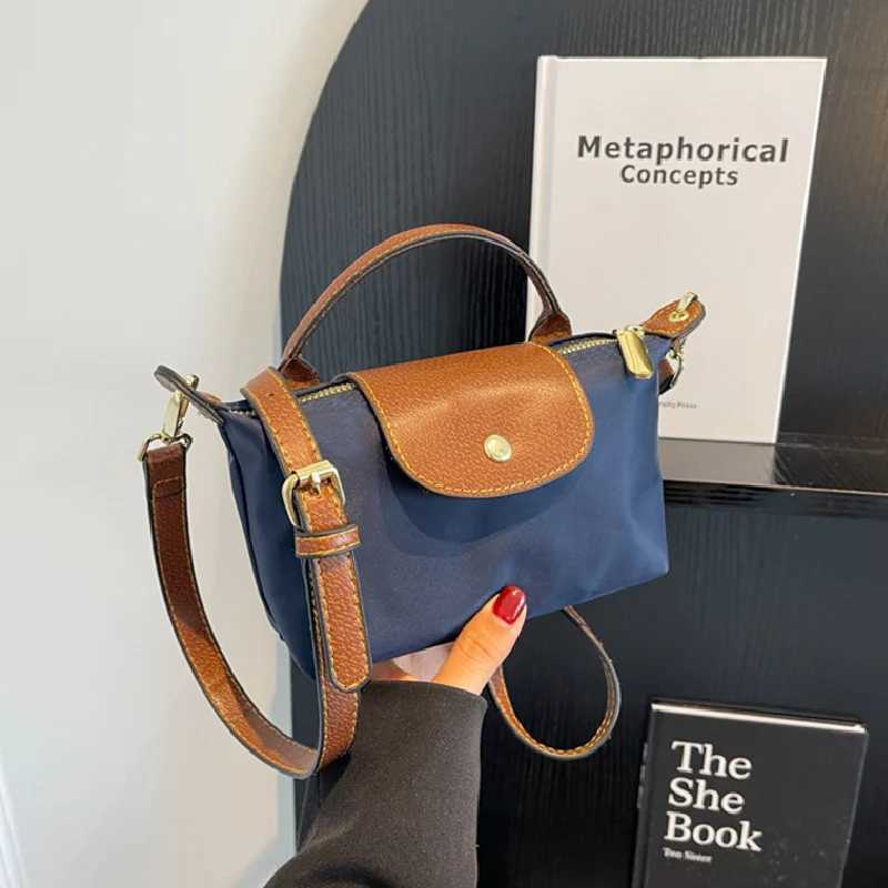 Fi Small Shopping Shoulder Bag for Women Ladies Nyl Handbags Removable Shoulder Strap Crossbody Bag Female Student PocketXJ250121