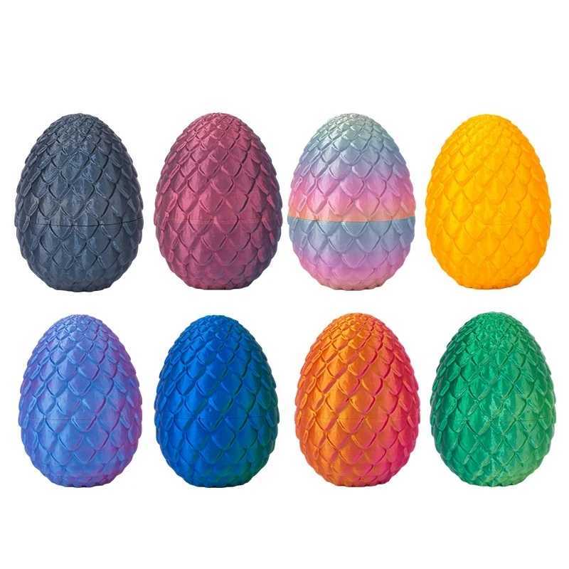 Eggshell Decoration 3D Technology Hot Selling Printing Dragon Egg Wholesale Easter Eggs Gift Free shipping