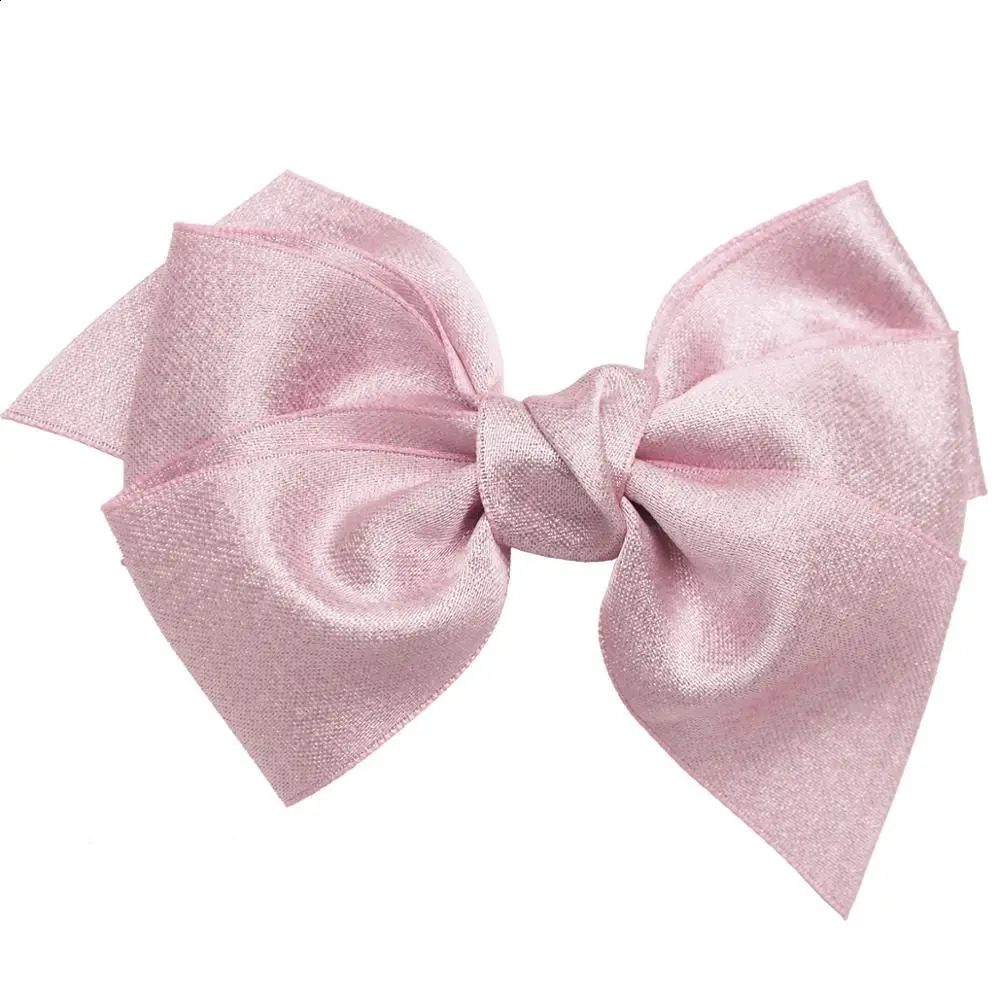 30 Pieces 4.5 Inch Hair Bows Clips Chiffon Ribbon Boutique Pigtail Hair Bow Alligator Clips For Girls Toddlers Kids 250120