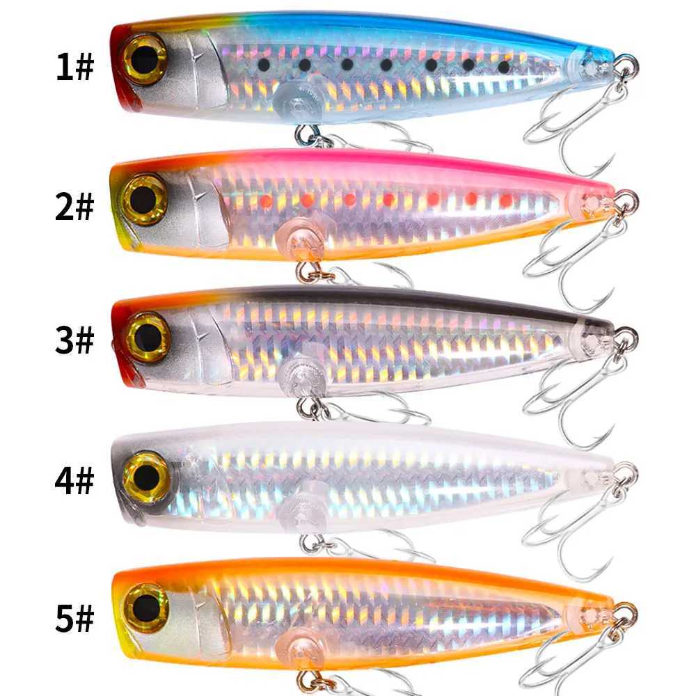 Popper Fishing Lure 11cm 23g Topwater Popper Baits Pesca Floating Artificial Bait Bass Wobbler Fishing GoodsXJ250122