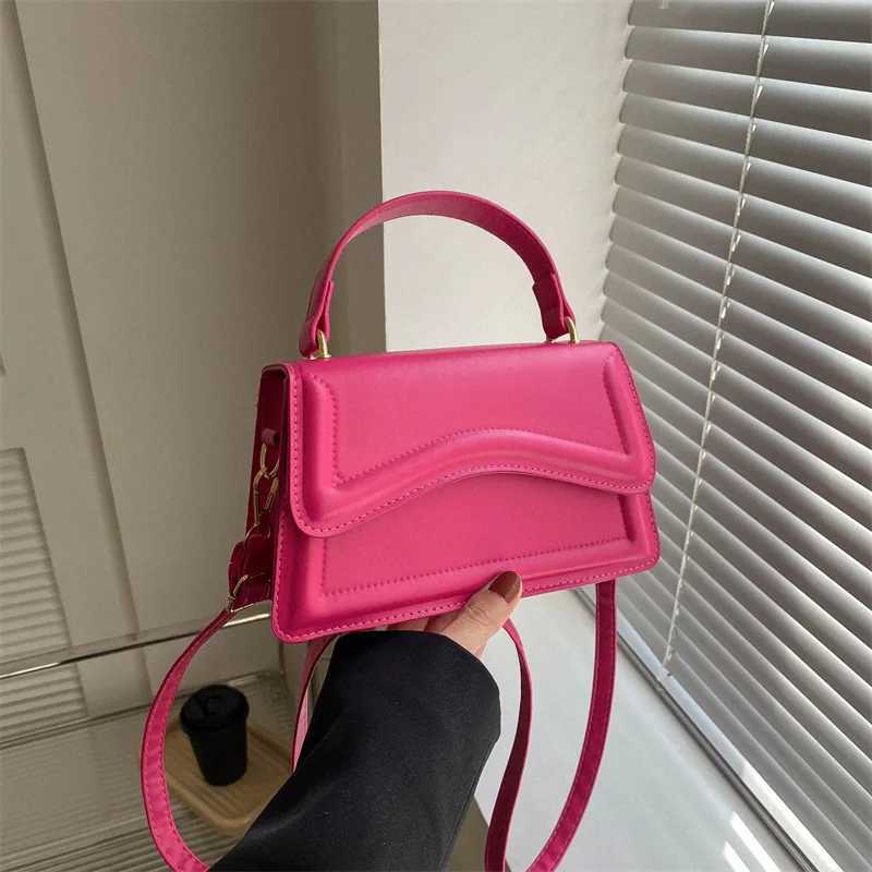 High Quality PU Leather Handbag Purse Womens Bag Solid Color Shoulder Crossbody Bags Lady Messenger Small ToteXJ250121