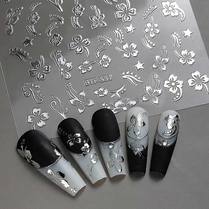 Summer Fresh Summer Nail Stickers Strong Stickiness Decorative Stickers Selected Materials Versatile Temperament Nail StickersXJ250120