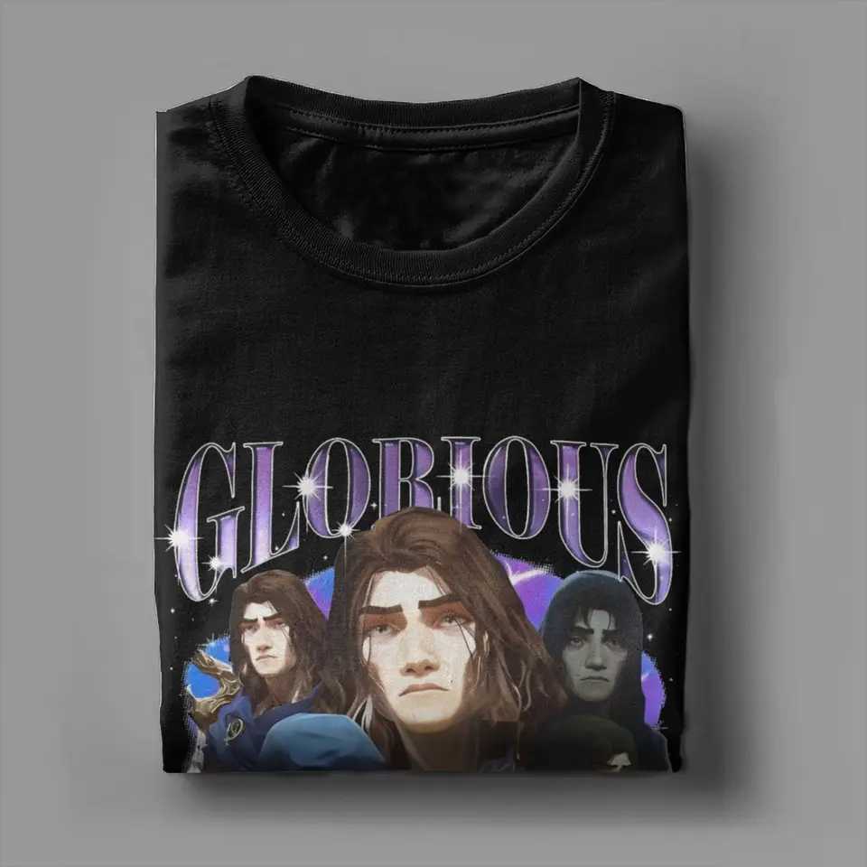 Viktor Arcane Printed T Shirt Men Women Cotton Tee Shirt Clothes X250203